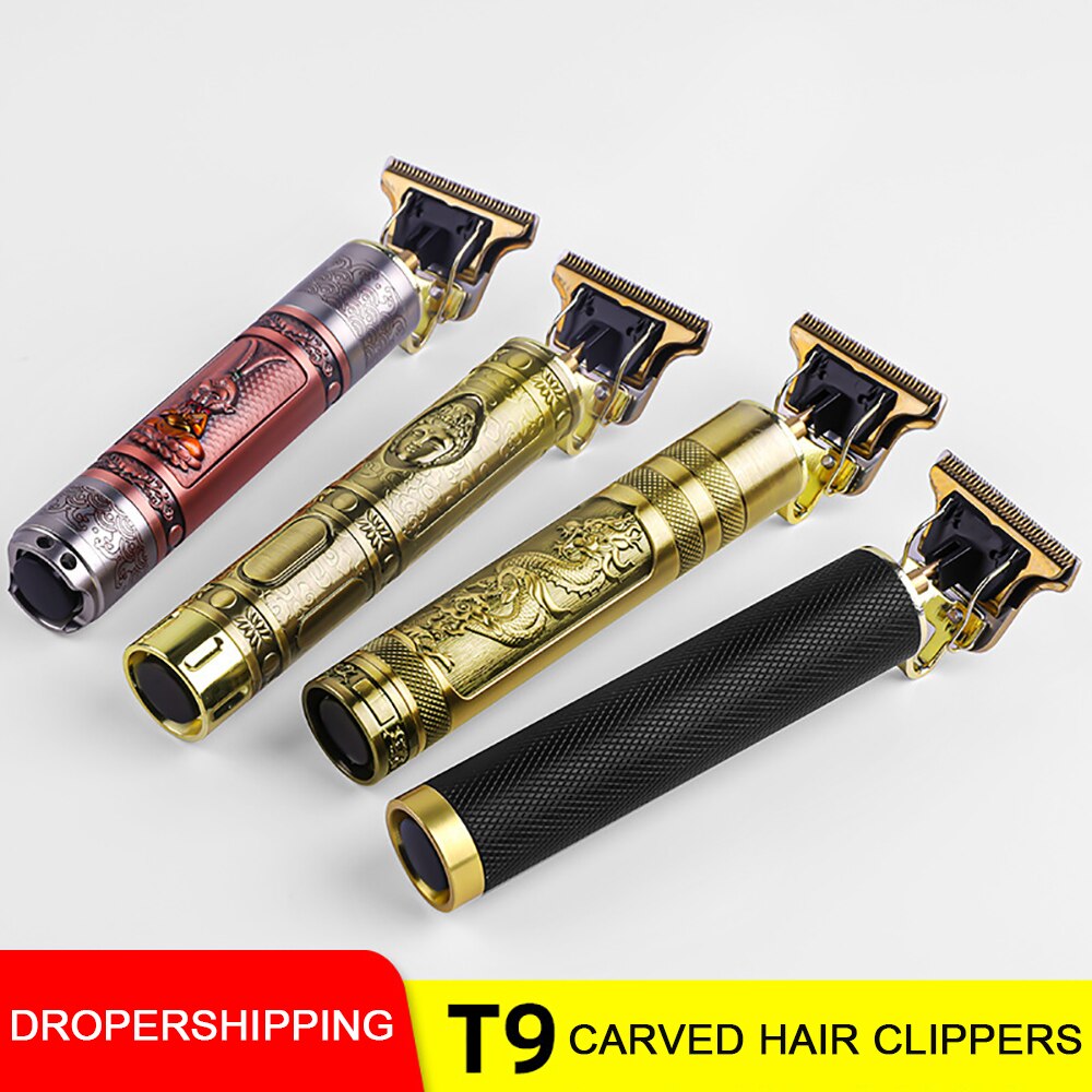 Hair Clippers USB Rechargeable Baldheaded Electric  Trimmer Men Barber  Cutting Machine Cordless Shaver  Battery