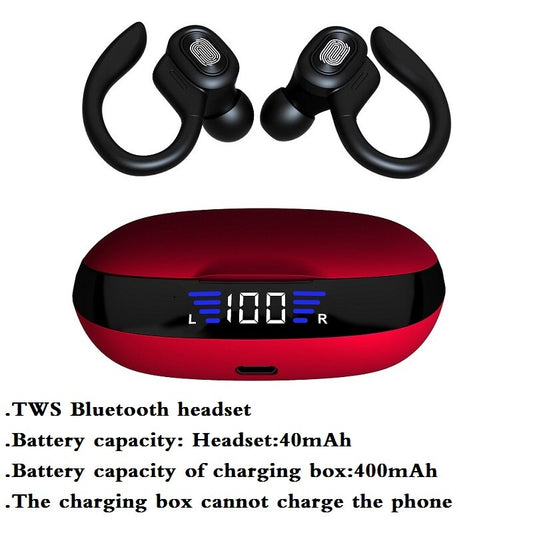Bluetooth Headphones Touch Control Sports Wireless Earphones HiFi Bass Stereo Waterproof Headset With Microphone Gaming Earbuds