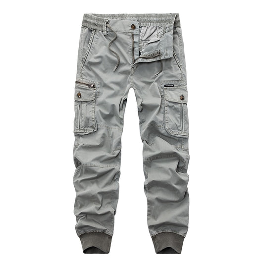 Cargo Pants Men Casual Solid Breathable Pants Men Army Military Trousers Mens Tactical Cargo Pants Male Pockets Joggers Trousers