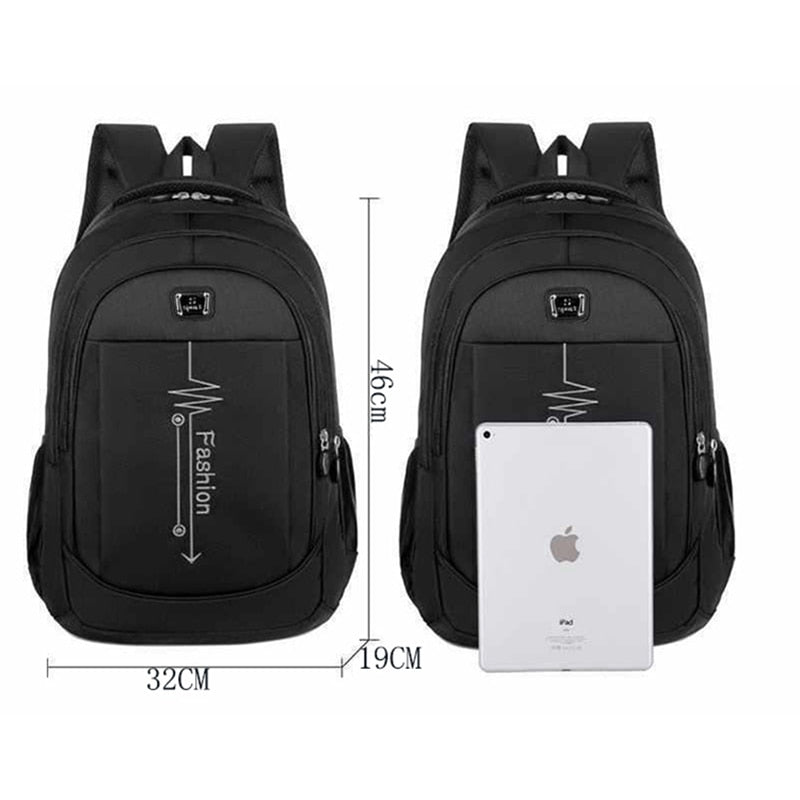 Student Male New Casual Oxford Laptop Travel For Teenager School Backpacks Notebook Computer Large Capacity Bag