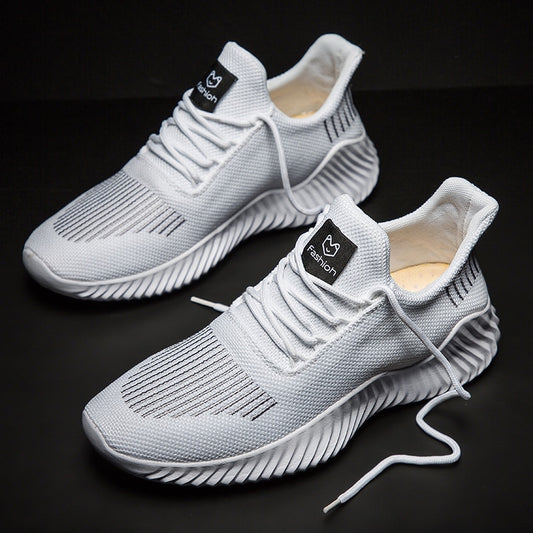 Mesh Men Shoes Breathable White Fashion Sneakers Men Original Casual Light Walking Big Size Man Tennis Shoe Zapatillas Hombre