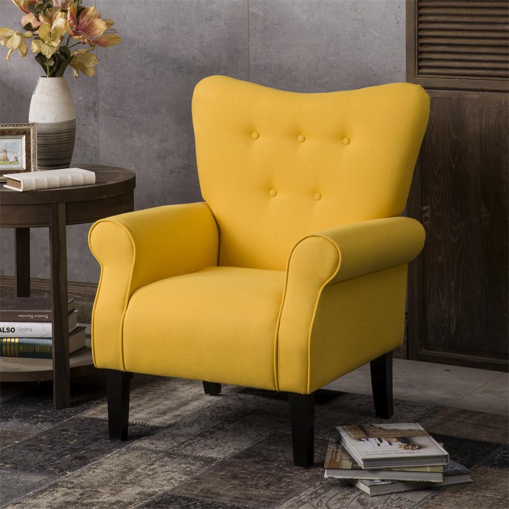Modern Leisure Arm Chair Single Seat Home Garden Living Room or Bedroom Furniture Club Sofa Chair Modern Accent Chair Armchair