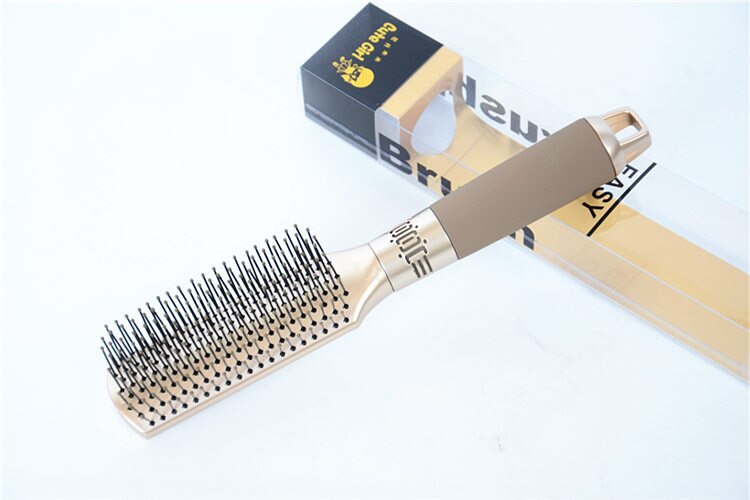 3 Styles Hair Brushes Women Airbag Massage Comb Champagne Luxury Curling Comb Detangle Brush Hair For Professional Styling Tools