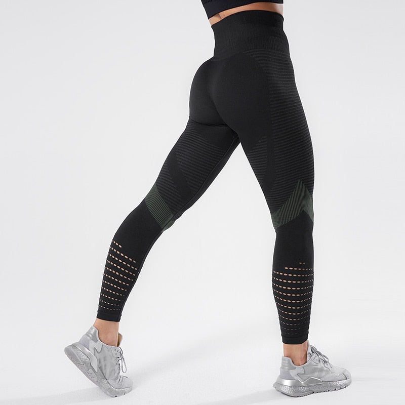 CHRLEISURE Women Fitness Seamless Leggings Workout Push Up Leggings High Waist Workout Gym leggins Mujer 5 Color 2020