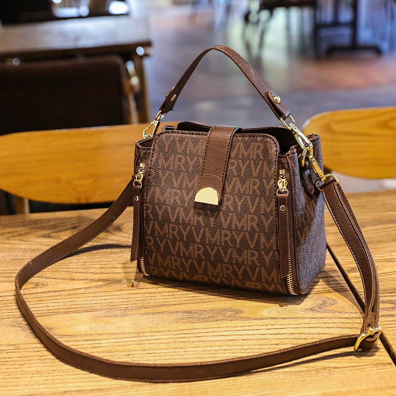 Bags For Women 2021 New With Short Handles Shoulder Crossbody Interior Slot Pocket Fashion And Luxury Messenger Female Handbags