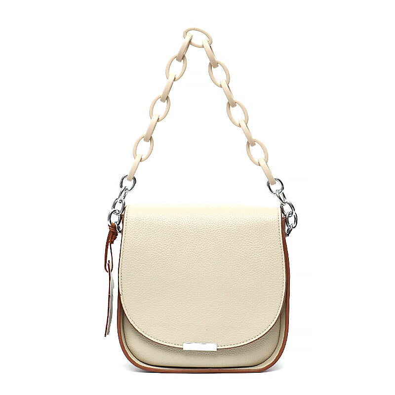 CEZIRA Quality PU Vegan Leather Crosssbody Bags Women Fashion Chain Underarm Purses Female Chic Hanging Shoulder Hobo Handbags