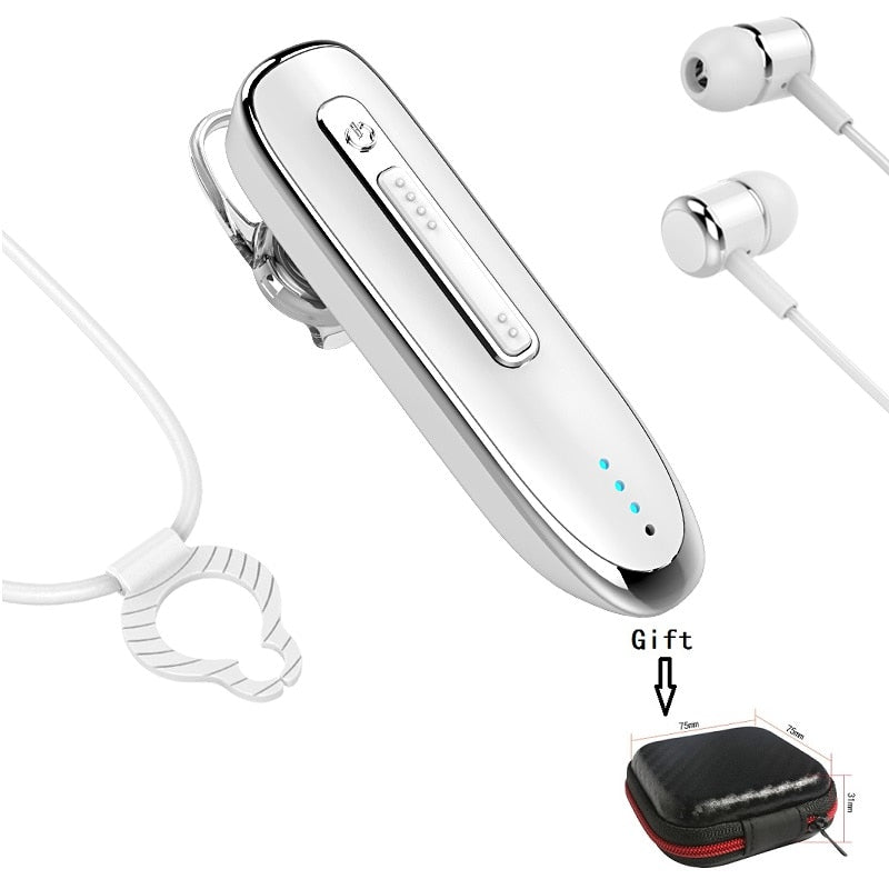 Newest wireless handsfree Bluetooth headset noise-canceling Business bluetooth earphone wireless headphones for a mobile phone