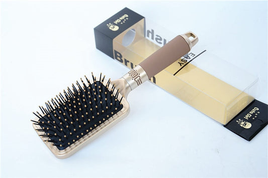 3 Styles Hair Brushes Women Airbag Massage Comb Champagne Luxury Curling Comb Detangle Brush Hair For Professional Styling Tools