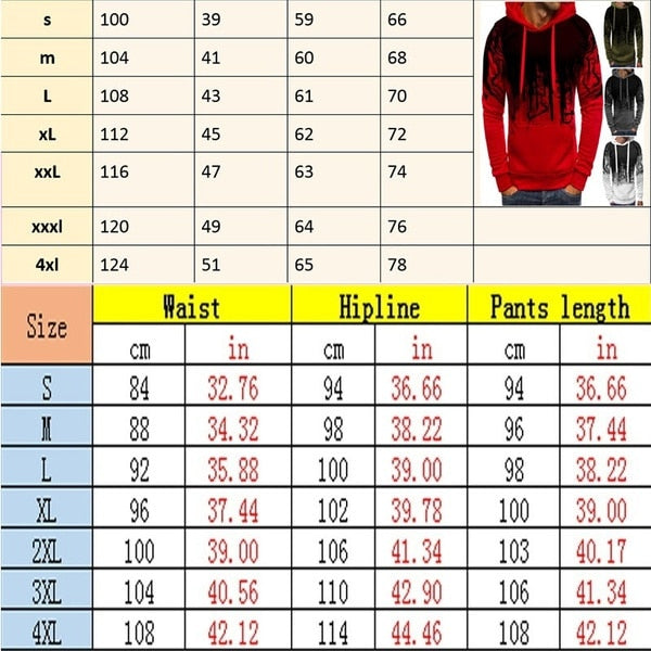 2021 Newest Autumn and Winter Fashion Tracksuits Men&amp;#39;s Pullover Hoodies and Sweatpants Jogging Suits(4 Colors) S-4XL