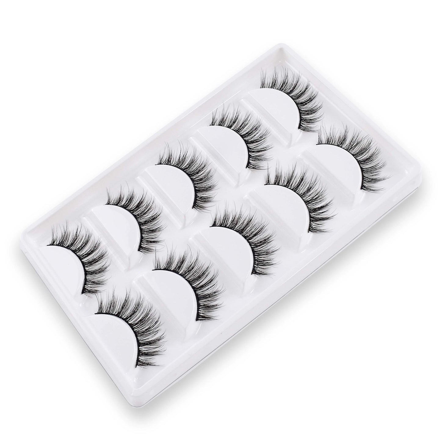 5Pairs Thick Faux 3D Mink Lashes Natural Long False Eyelashes Dramatic Fake Lashes Makeup Handmade Eyelash Extension maquiagem