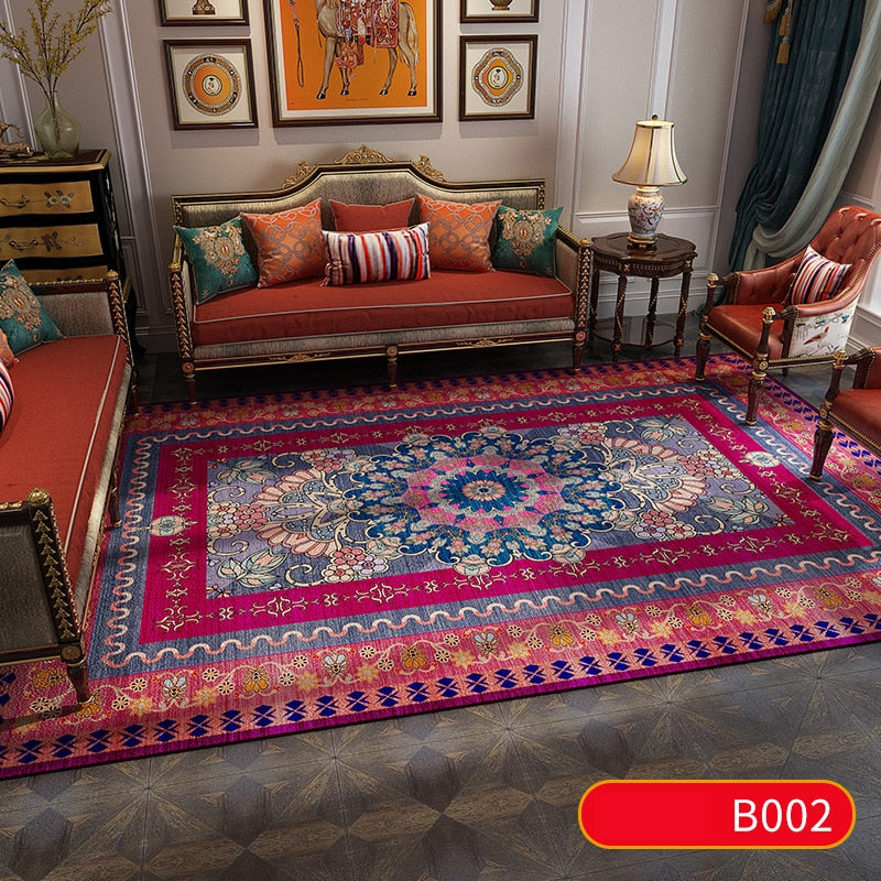 Persian Royal Soft Carpets For Living Room Bedroom Kid Room Rugs Home Carpets Floor Door Mat Rug For Living Room Area Rugs Mats