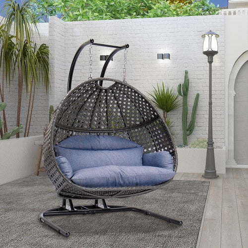 2 Person / Single swing chair hanging chair garden chair egg chair Outdoor Patio Furniture