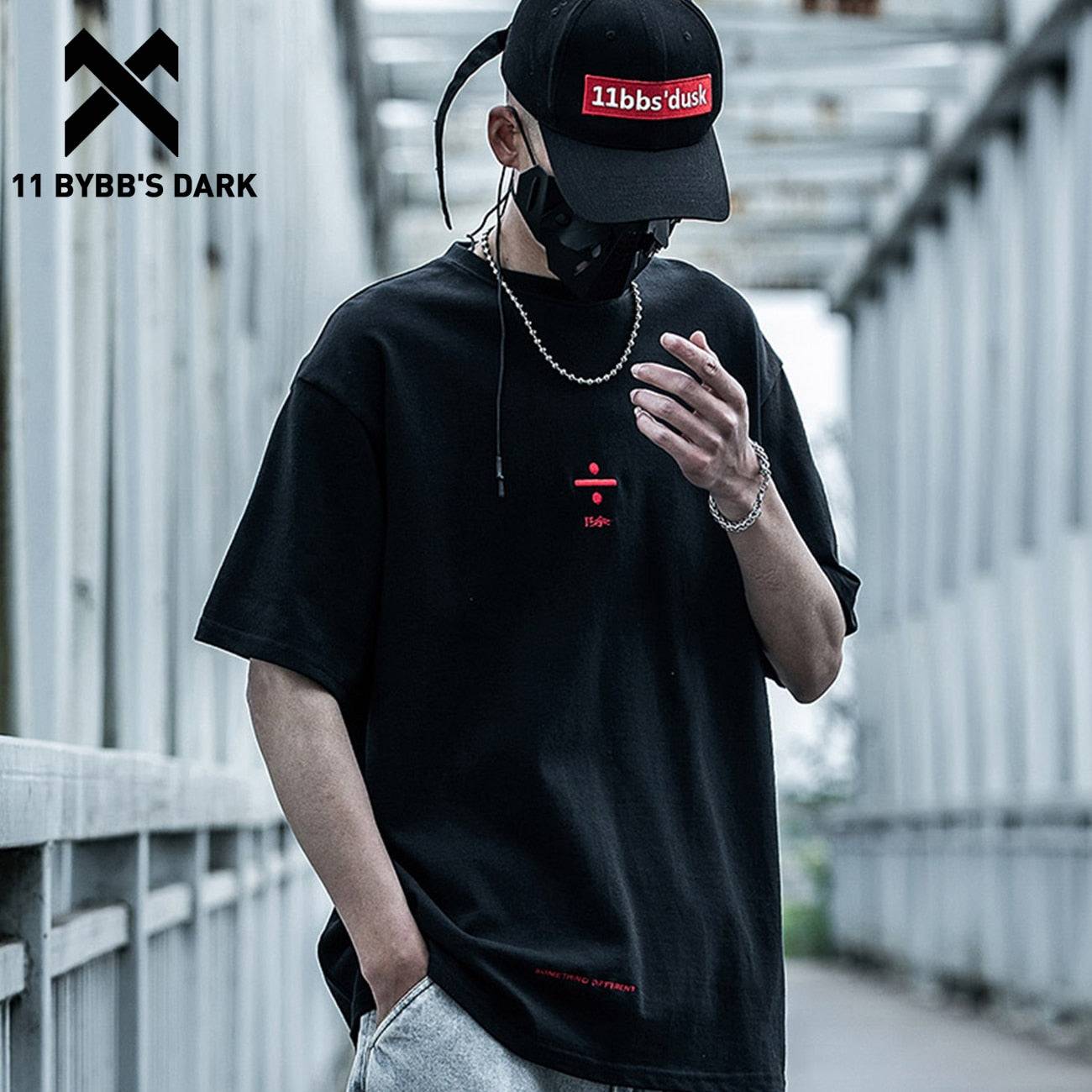 Fashion Hip Hop T Shirt Men - Best DARK Fashion Hip Hop T Shirt Men Oversized Streewear Harajuku Tops Tees Summer Chinese Embroidery Cotton Loose Shirts