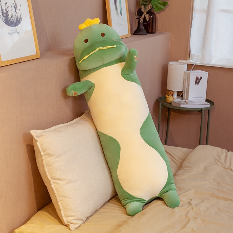 70/90/120CM Cartoon Animal Dinosaur Unicorn Cat Plush Toys Stuffed Soft Long Sleeping Pillow Dolls Children Birthday Gift