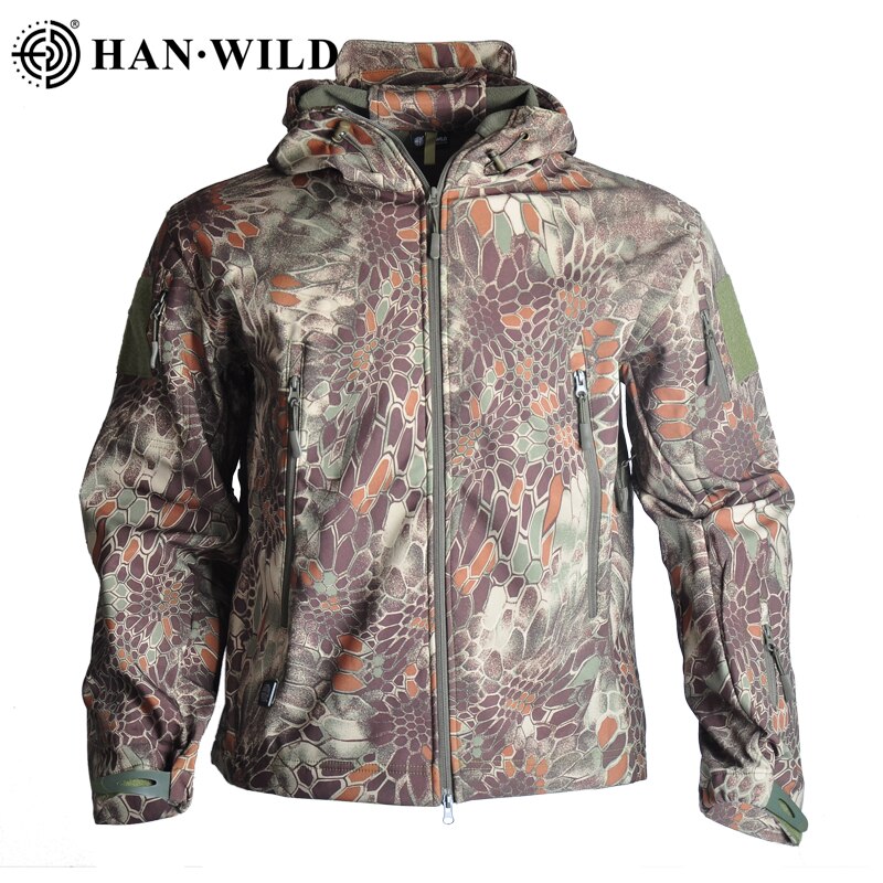 Army Clothing Men&#39;s Military Fleece Jacket Safari Airsoft Tactical Men Clothing MulticamTracksuits Camouflage Windbreakers 5XL