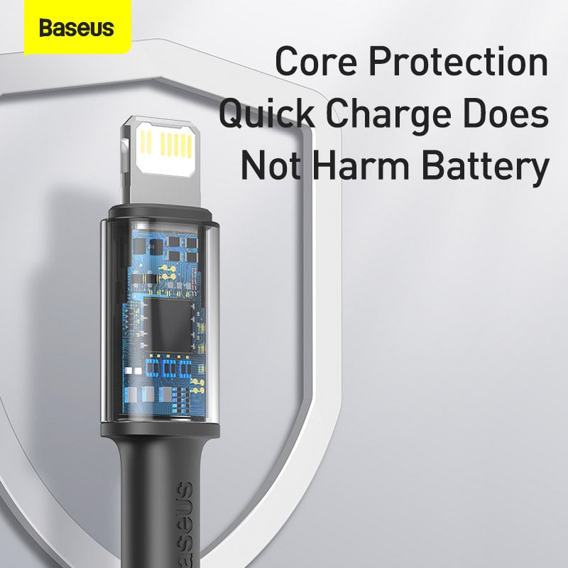 Baseus 20W PD USB Type C Cable for iPhone 14 13 12 Pro Max Fast Charging Charger for MacBook iPad Pro Type-C USBC Data Wire Cord