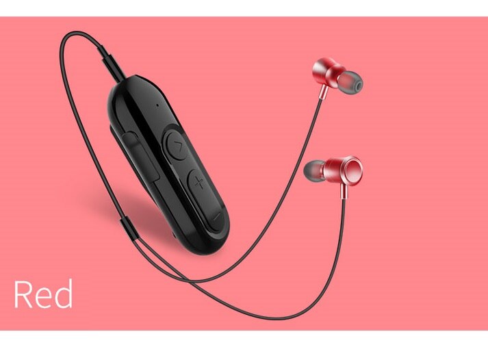 Hot Sale Universal Eurobird Sport Office Lavalier Auricular Phone Wireless Bluetooth Earphone HiFi Heavy Bass Stereo Earphone