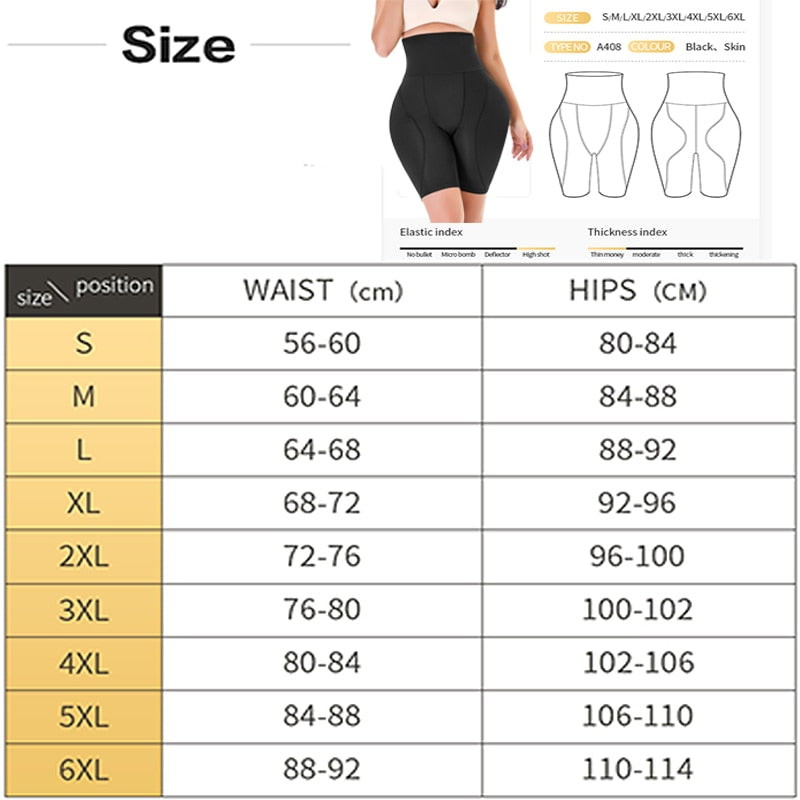 Fake Buttocks Women Ass Butt Lifter Shapewear Slim Waist Tummy Control Panties Body Underwear Hip Shaper Pad Modeling Pants