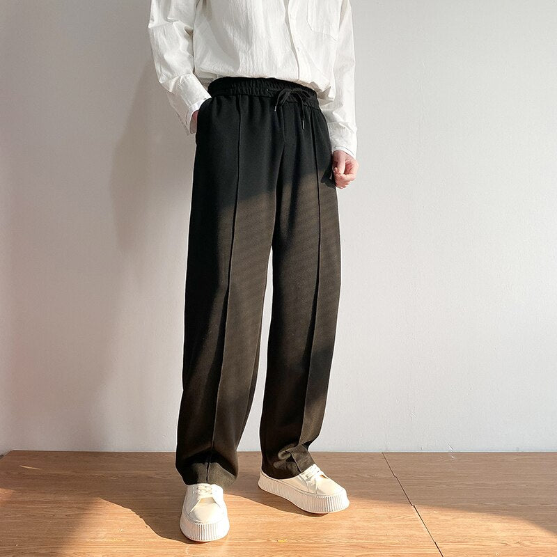 Wide Leg Trousers Wide Pants Man Mens Joggers Men Men&#39;s Fashion Pants Big Size Men&#39;s Clothes Work Golf Sweatpants Harem Trekking