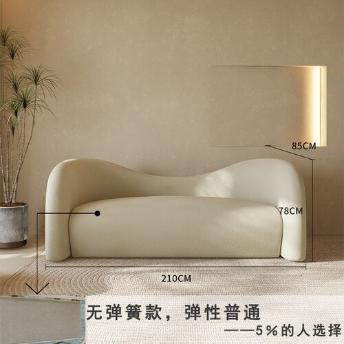 Nordic Stretch Velvet Sofa Bed Living Room Recliner Modern Arm New In Couch Lounge Lazy Luxury Canape Salon Bedroom Furniture