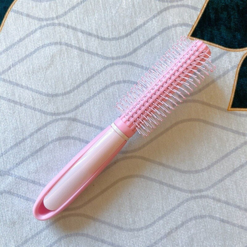 1/4PCS Gold Green Hair Brush Scalp Massage Comb Hairbrush Wet Curly Detangle Hair Brush For Salon Hairdressing Styling Tools 2#1