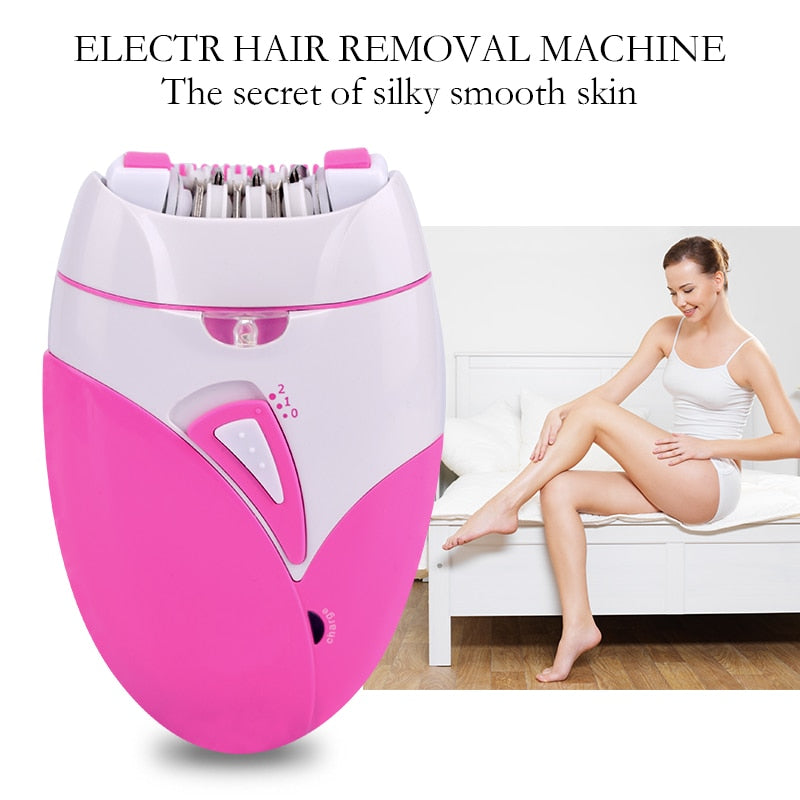 Electric Epilator USB Charging Shaver Stainless Steel Blade Women Hair Remover Professional Painless Shaving Machine Rechargable