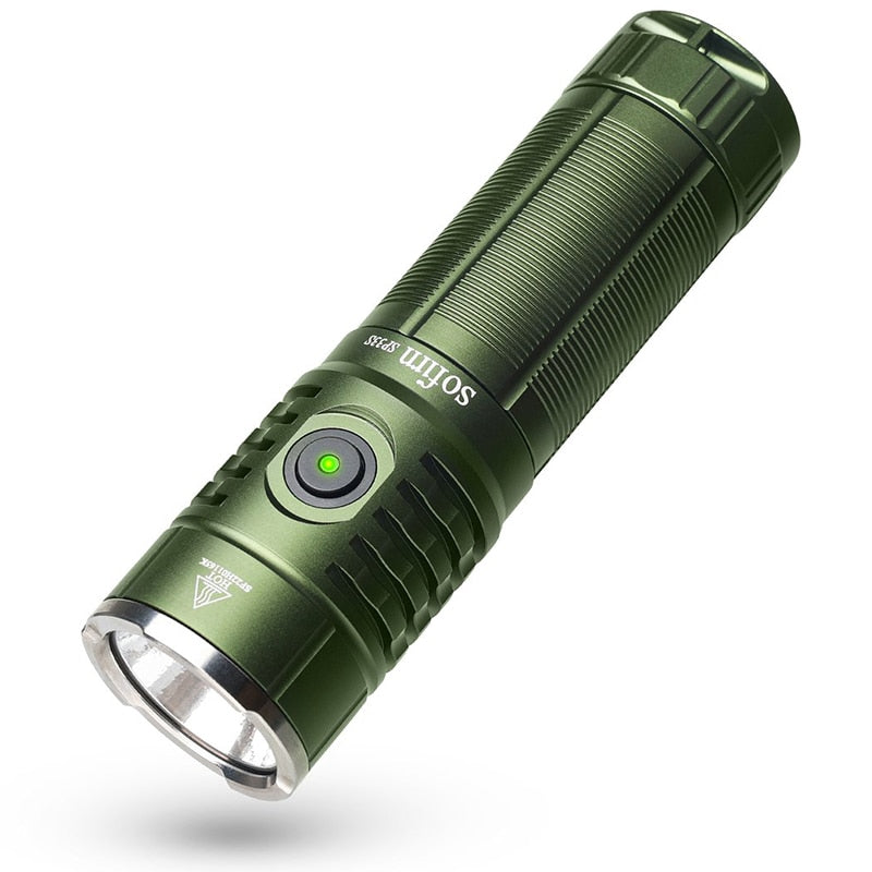 Sofirn SP33S USB C Rechargeable XHP70.2 5000lm Powerful LED Flashlight  26650 21700 Torch  with Power Bank Function