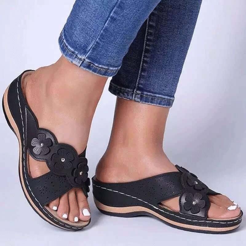 New Sadals Women Fashion Platform Shoes For Women Open Toe Beach Sandals Woman Party Shoes Woman Slip On Sandals Ladies Slippers