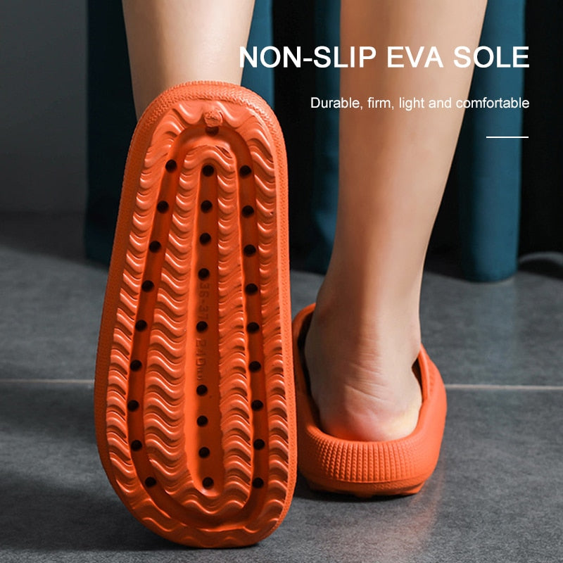 VIP Dropshipping Home Cloud  Slippers Women Fashion Soft Sole EVA Indoor Slides Woman Sandals 2022 Summer Non-slip Flip Flops