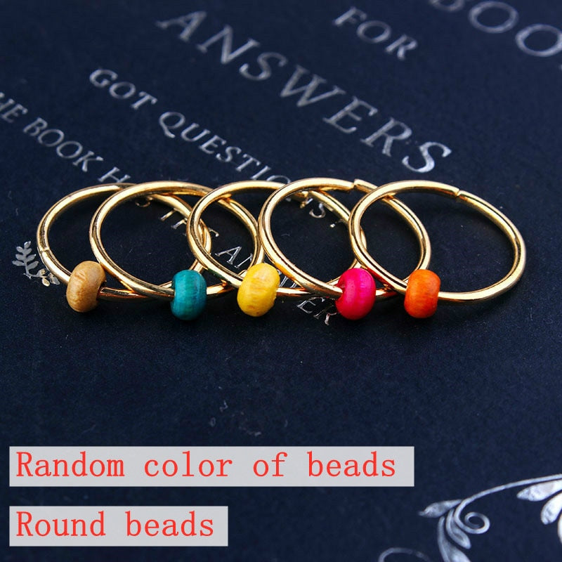 5-50pcs/bag Silver Metal Hair Rings Braid Dreadlocks Bead Hair Cuffs Dread Tube Charm Dreadlock Hair Accessories Extension