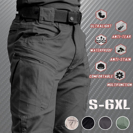 2022 Outdoor Waterproof Tactical Cargo Pants Men Breathable Summer Casual Army Military Long Trousers Male Quick Dry Cargo Pants