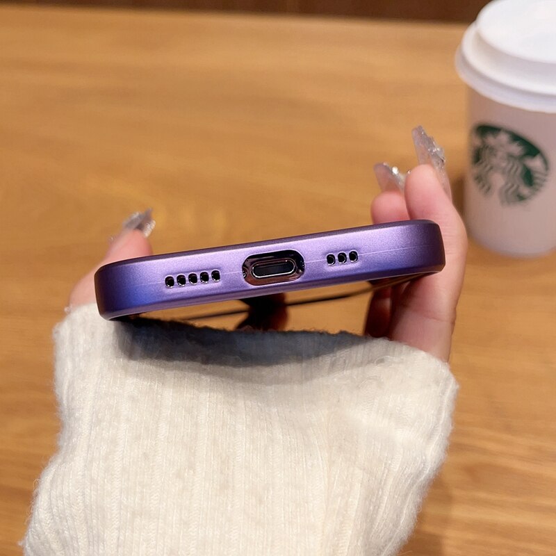 Luxury For Magsafe Magnetic Wireless Charging Matte Case for iPhone 14 13 12 11 Pro Max Plus Silicone Lens Shockproof Cover