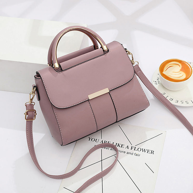 TRAVEASY 2023 British Fashion Small Square Bags Women Hard PU Leather Flap Design Small Handbag Mini Girls Shoulder Bag
