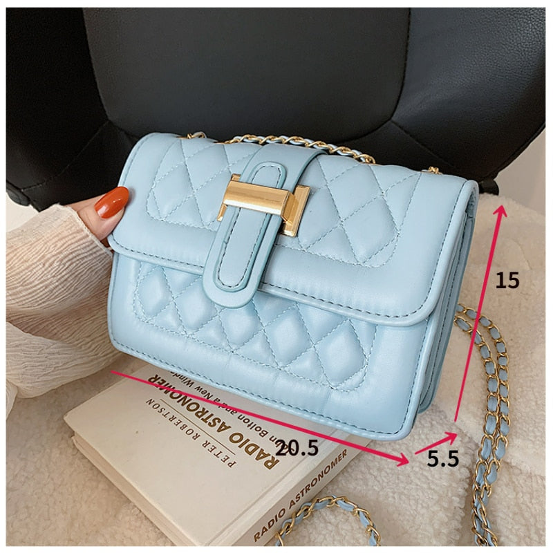 TRAVEASY 2023 Fashion PU Leather Women Shoulder Bag Satchels Solid Color Female Crossbody Leisure Hasp Party Bag Hand Bag