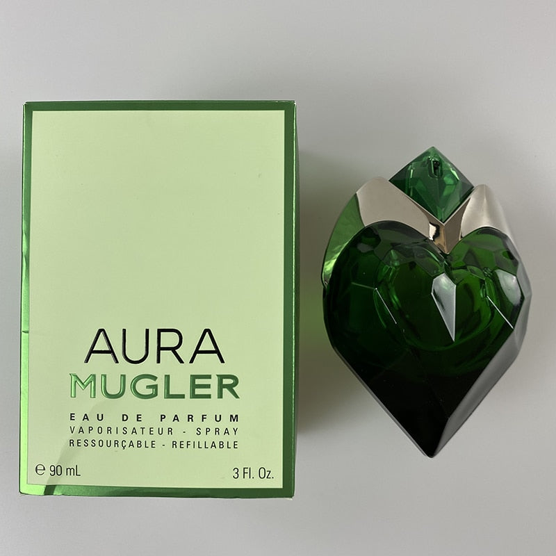 Women&#39;s Parfume Mugler Aura Mugler Woody Fougere Original Smelling Fragrance Perfumes for Ladies