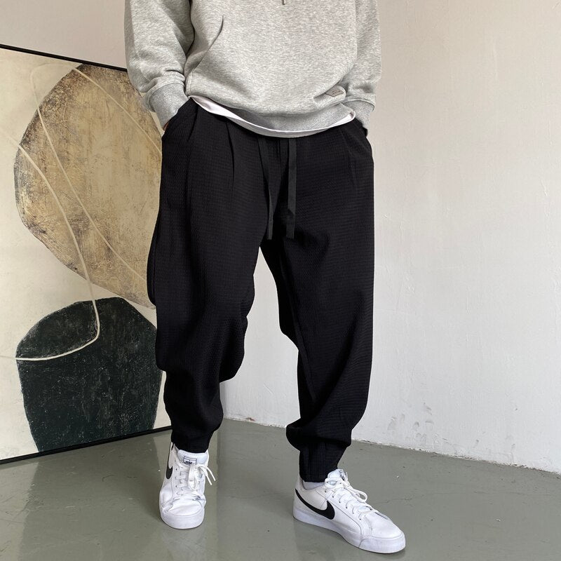 Japanese Streetwear Hip Hop Sweatpants Men Clothing Korean Couple Casual Oversize Jogging Pants Harajuku Sport Joggers Trousers