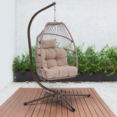 2 Person / Single swing chair hanging chair garden chair egg chair Outdoor Patio Furniture