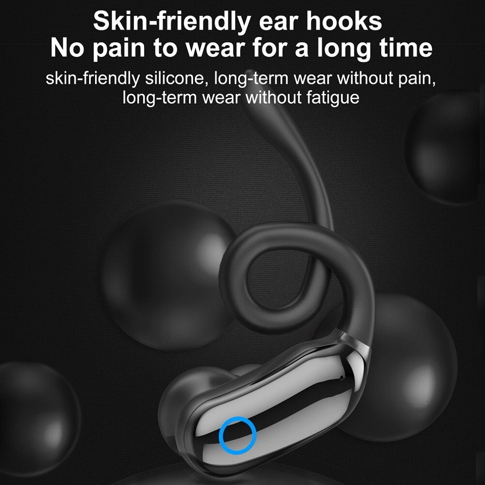 2022 New Headphone Bluetooth 5.1 TWS Wireless Earbuds Stereo Sports Earhook Earphone With Dual HD Mic for Headsets Android iOS