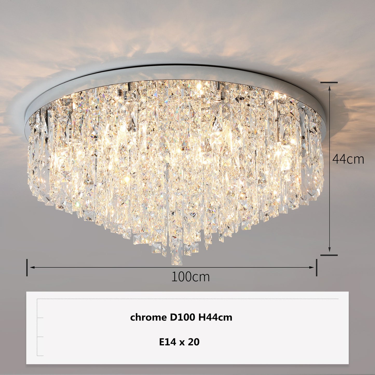 Modern Bedroom Crystals E14 Ceiling Lamp Lustre Lamp Steel Led Ceiling Lights Art Deco Led Chandelier Lighting Fixtures Lamp