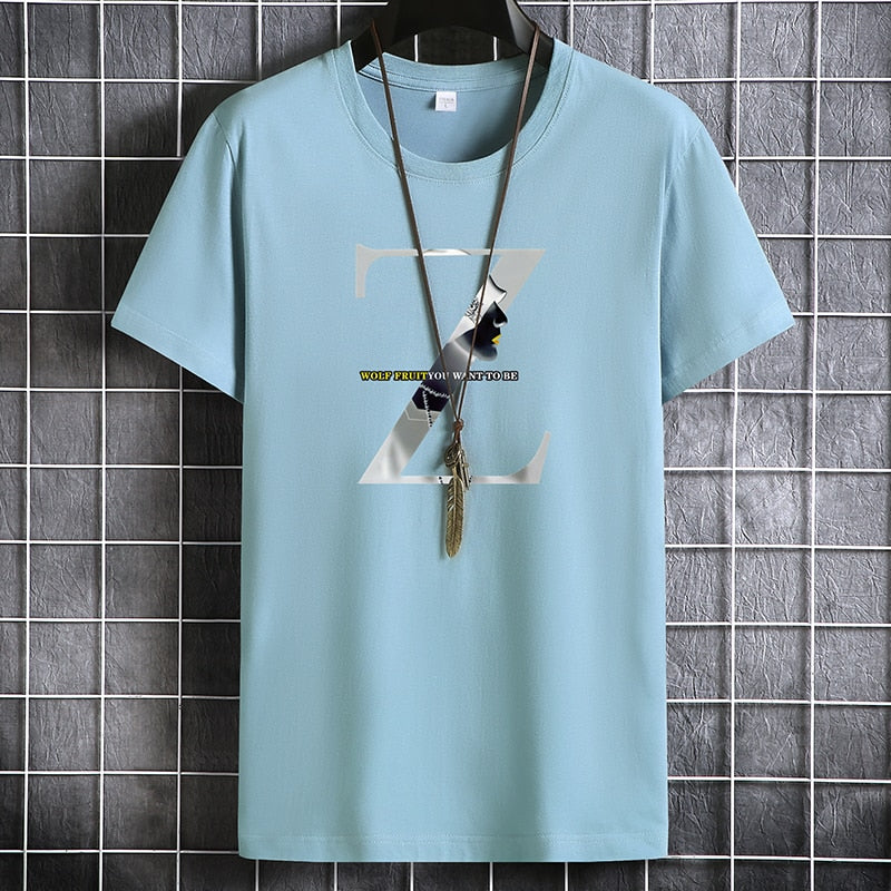 T Shirts Men New Arrival 2022 Summer Slim Fit Top Men`s Short Sleeve T-Shirt Casual T Cotton shirt Men Daily Clothing White Tee