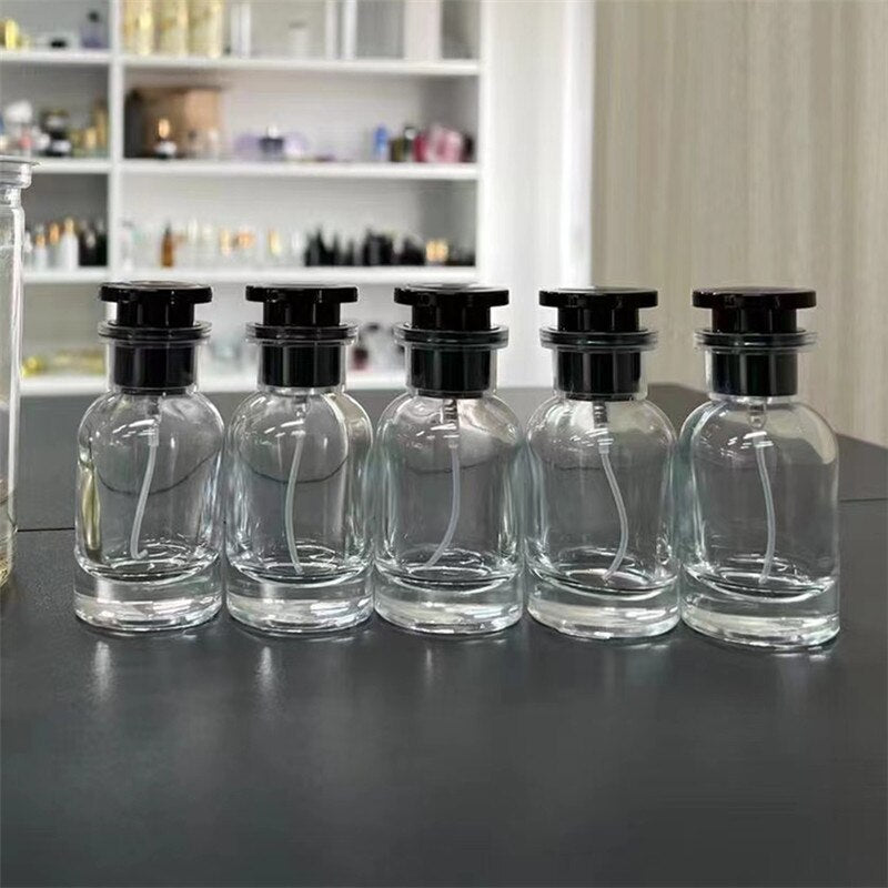 5PCS 30ml Perfume Bottle Spray High-end Glass Portable Travel High-end Perfume Bottle Empty Containers Sample Bottle Splitter