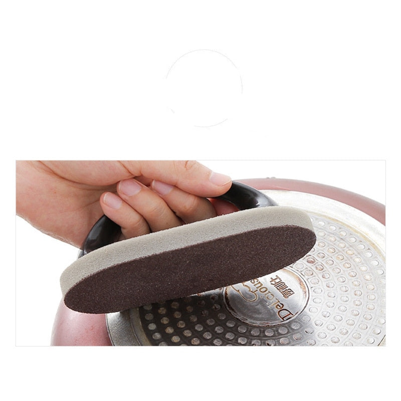 Super strong decontamination brush sponge emery hot sale magic powerful decontamination brush kitchen cleaning sponge tool