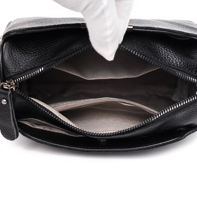 Cowhide Women&#39;s Bag 2022 Summer New Soft Leather Single Shoulder Bag Luxury Bag Women&#39;s Shoulder Bag