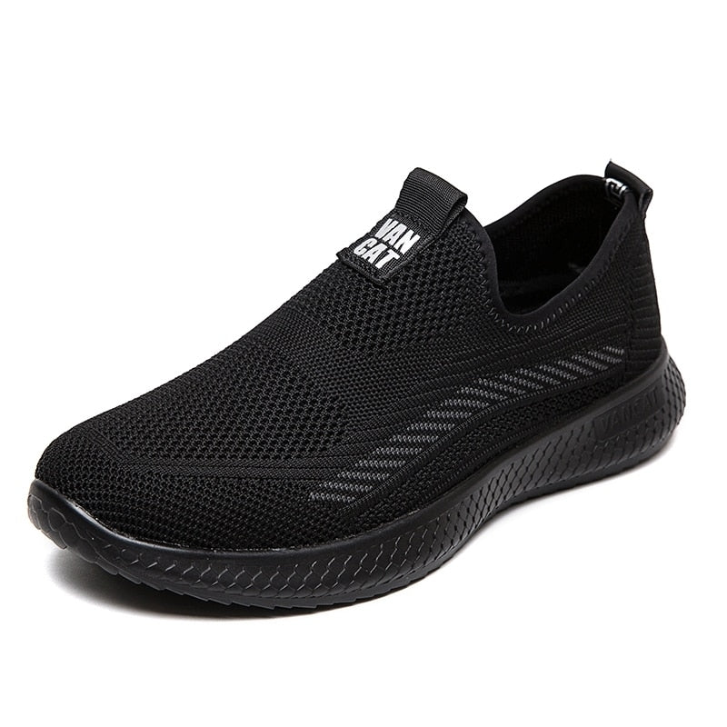 Men&#39;s Shoes Men Sports Shoes High Quality Casual Shoes Men Slip-On Sneakers Summer Outdoor Driving Comfortable Massage Loafers