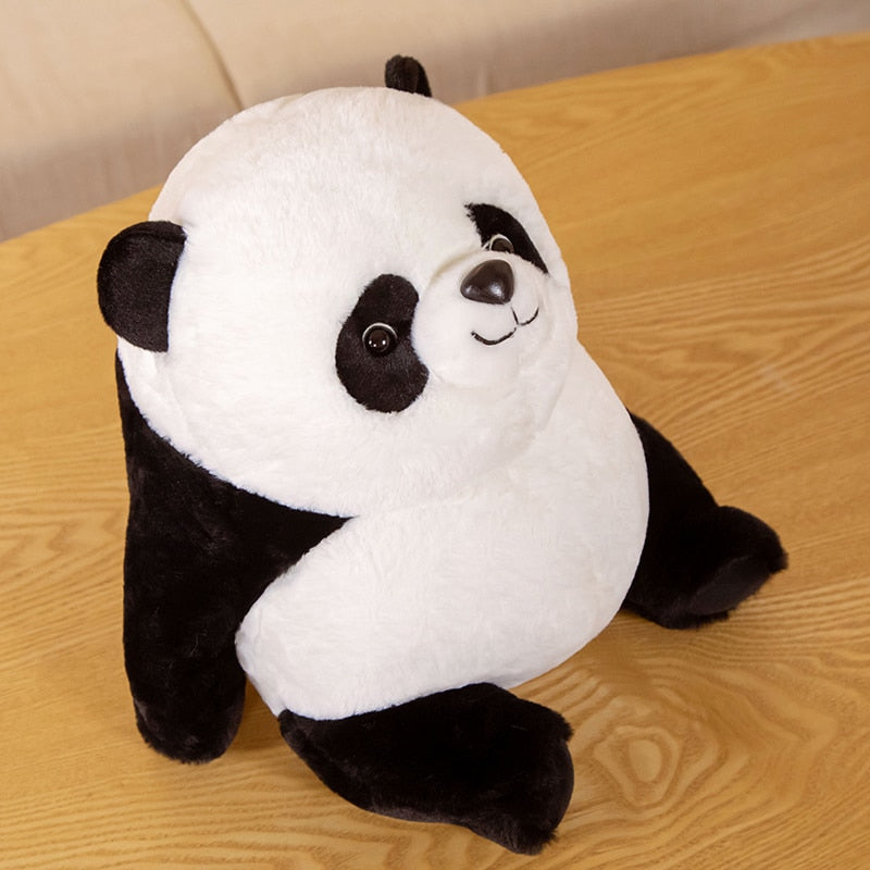 22/30/40cm Cartoon Plush White Bear Panda Toys Chubby Teddy Bear Pillow Cushion Stuffed Soft Dolls for Children Girls Gift