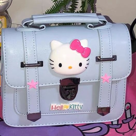 Bags for Women School Backpack for College Students Purses and Handles Sanrio Hello Kitty Girl Cute Large-Capacity Crossbody Bag