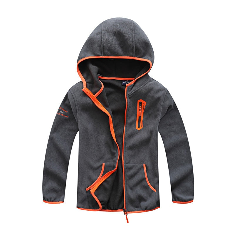 New Spring Autumn Children Baby Boys Girls Hoodies Kids Casual Fashion Polar Fleece Hoodies Sweatshirts Fit Big Boys