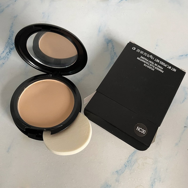 Face Makeup Delicate Pressed Powder Studio Fix Powder Plus Foundation Fond De Teint Poudre15g Face Powder