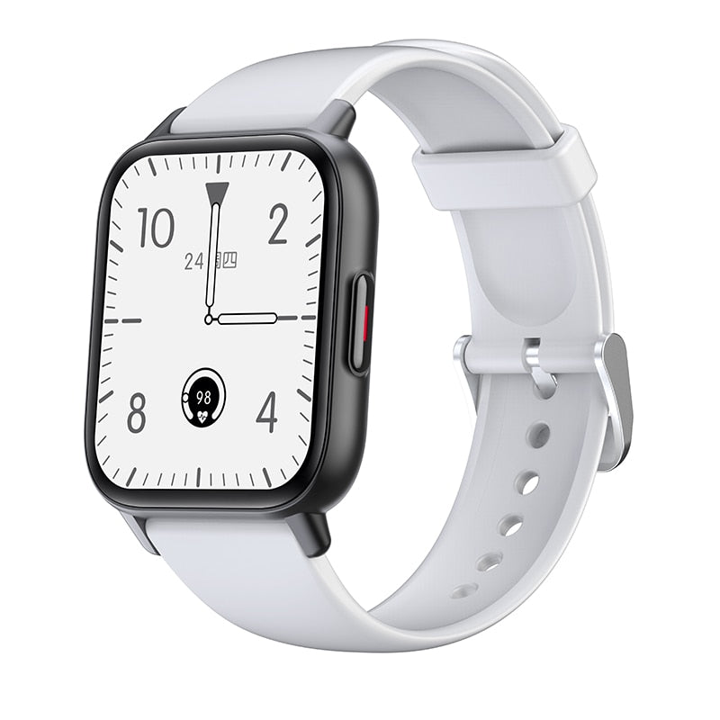 New 1.69 Inch Smart Watch Men Body Temperature Full Touch Screen Smartwatch Women Accurate Oxygen Monitor Clock 2021 PK P8