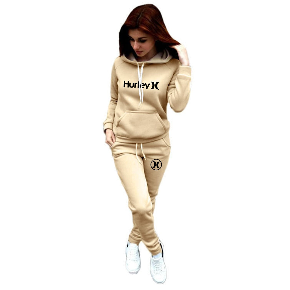 Men Women Arrow Letter Printed Sport Hoodie Tracksuit Brand Set Sweatshirt and Pants Fleece Jogging 2 Pic Set Clothing